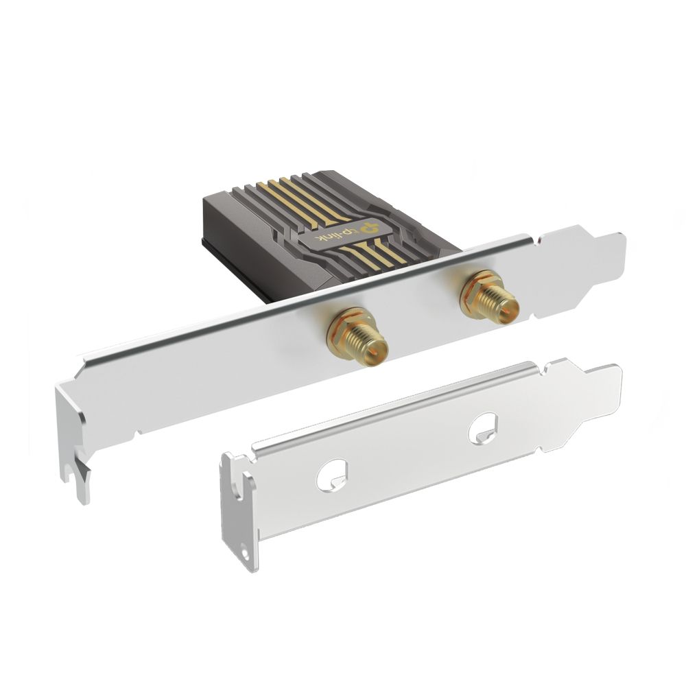ARCHER TBE400E - Adaptador TP-Link BE6500 PCIe WiFi 7 TriBand Bluetooth Dos Antenas Externas Negro (ARCHER TBE400E)