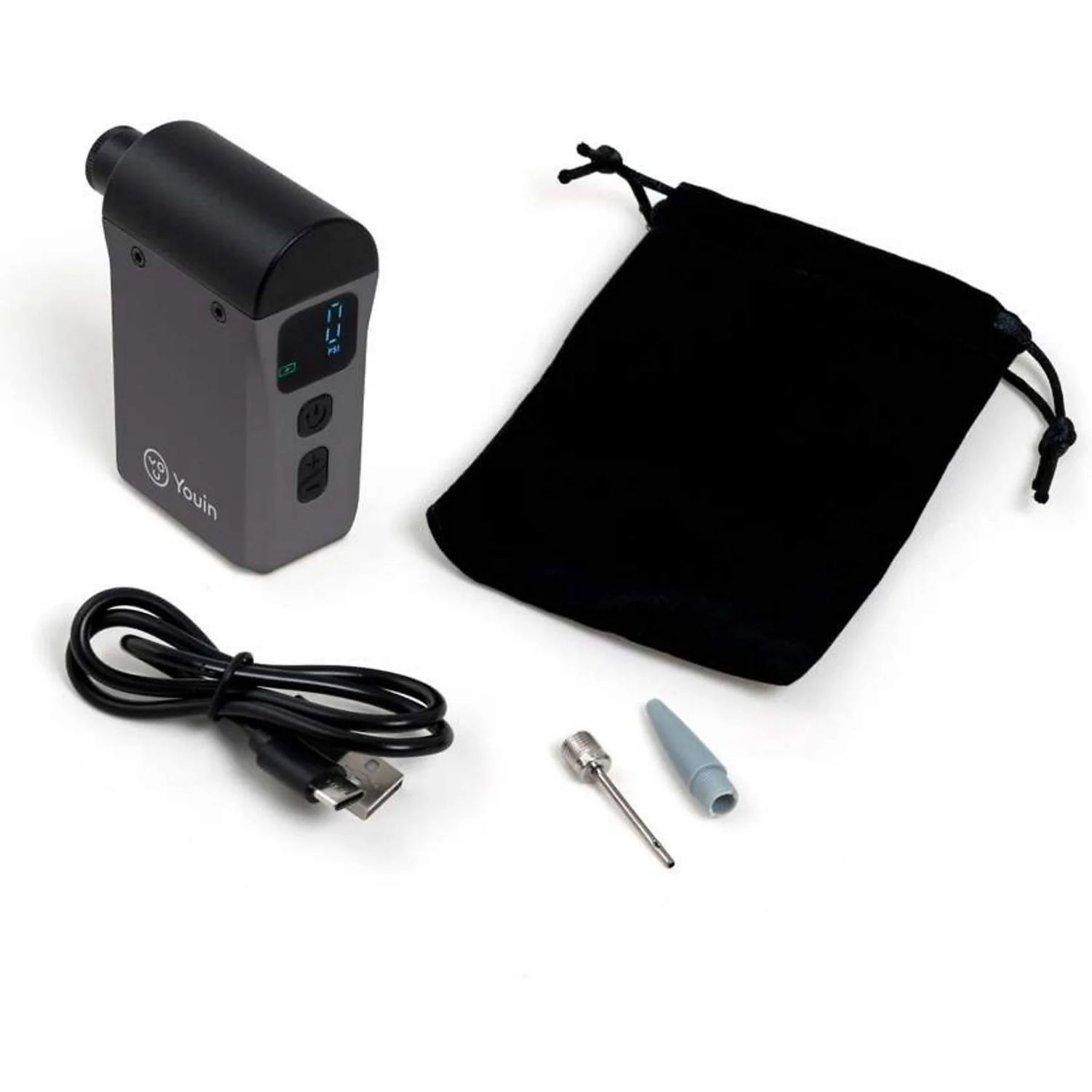 MA1023 - Compresor Aire Youin Elctrico Ultra compacto, Usb-C, batera interna de 500 mAh. (MA1023)