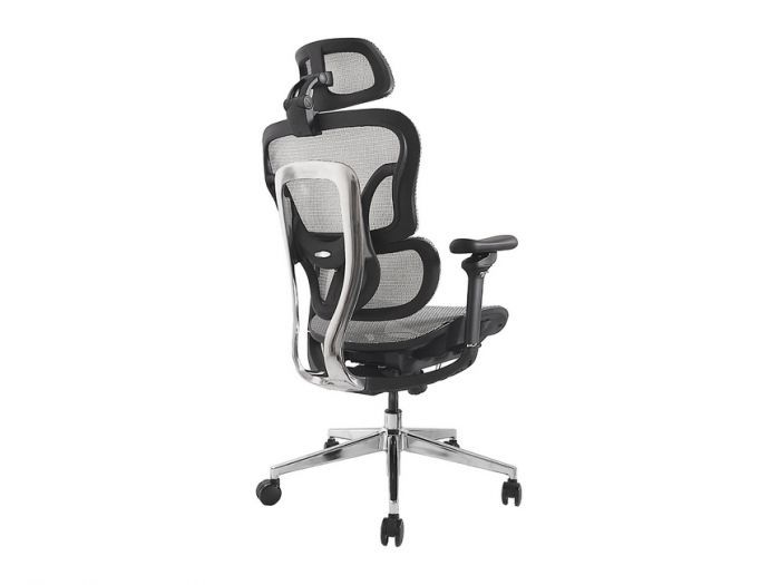 651050 - Silla EQUIP Premium para Oficina Ergonmica Reposabrazos 3D Asiento/Respaldo de Malla Gris (651050)