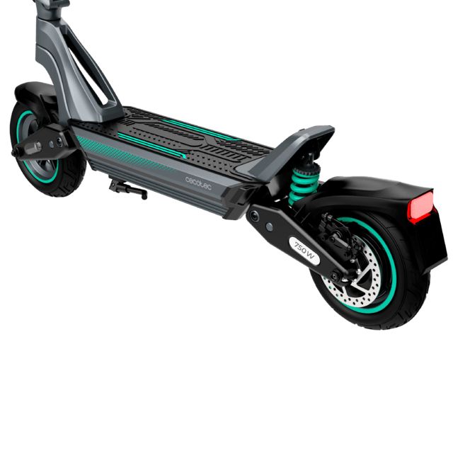 09271 - Patinete elctrico Cecotec Bongo Y45 Connected 750w, doble suspensin, autonoma de hasta 45km, Cumple con todos los requisitos de la nueva normativa espaola de circulacin, homologado DGT, con APP. (09271)