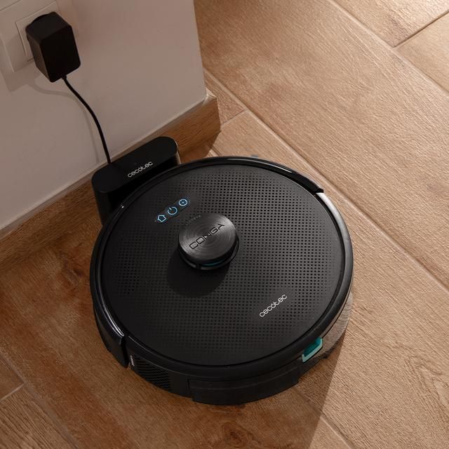 A01_EU01_114518 - Robot aspirador Cecotec Conga M70, Navegacin lser APP y Wifi. 20000 Pa de presin de succin, 180m2 de autonoma. Cepillo de silicona, especial para casas con mascotas.(A01_EU01_114518)