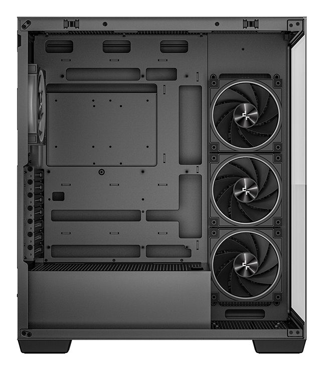 R-CG580-BKADA4-G-2 - Caja Gaming DeepCool CG580V2 4F Panel Lateral de Cristal Templado 2xUSB-A 3.0 1xUSB-C 3.1 ATX ITX mATX Negra (R-CG580-BKADA4-G-2)