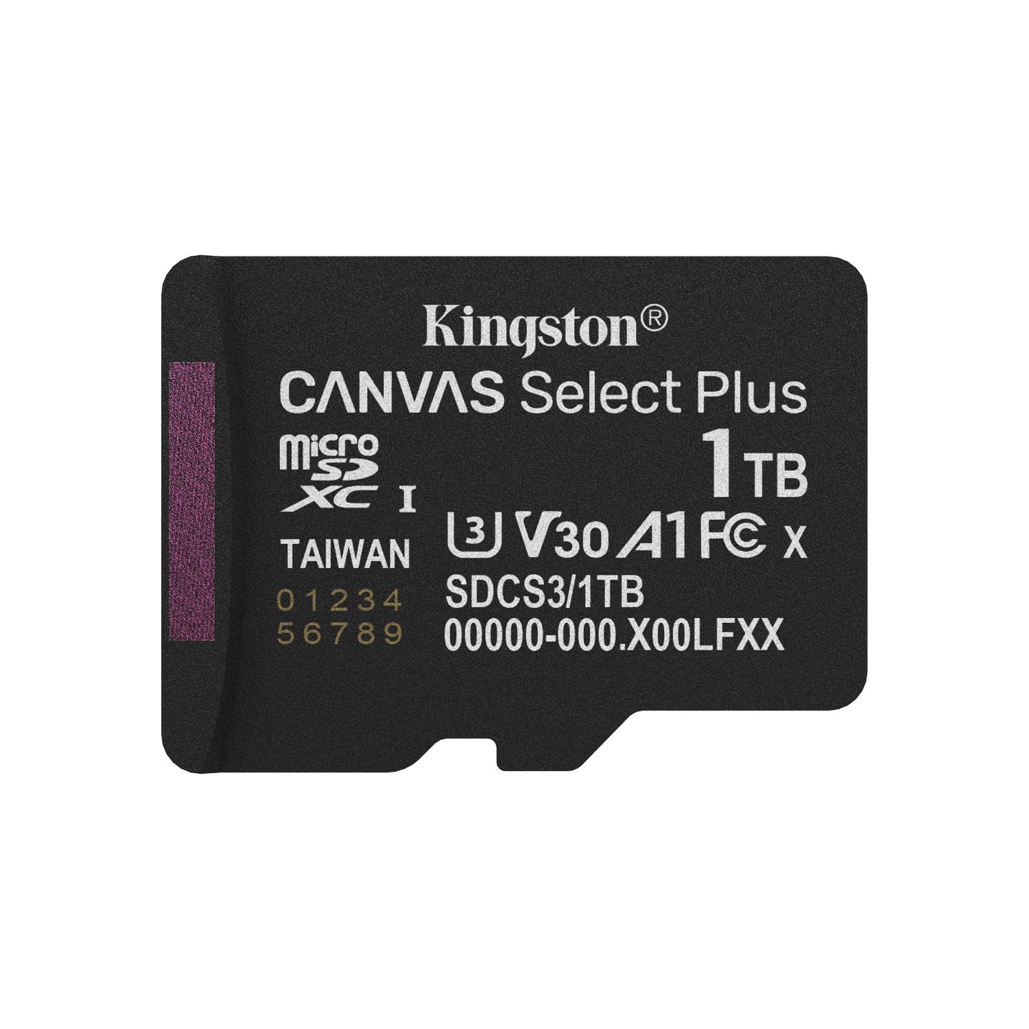 SDCS3/1TB - Kingston MicroSDXC 1Tb con Adaptador SD, Clase10, UHS-I V10 A1 150MB/s. (SDCS3/1TB)