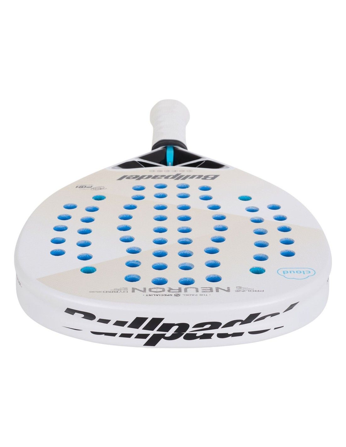 BUP-PALA PAD NEURON 25 - Pala de Pdel Bullpadel Neuron Cloud 2025 Blanca