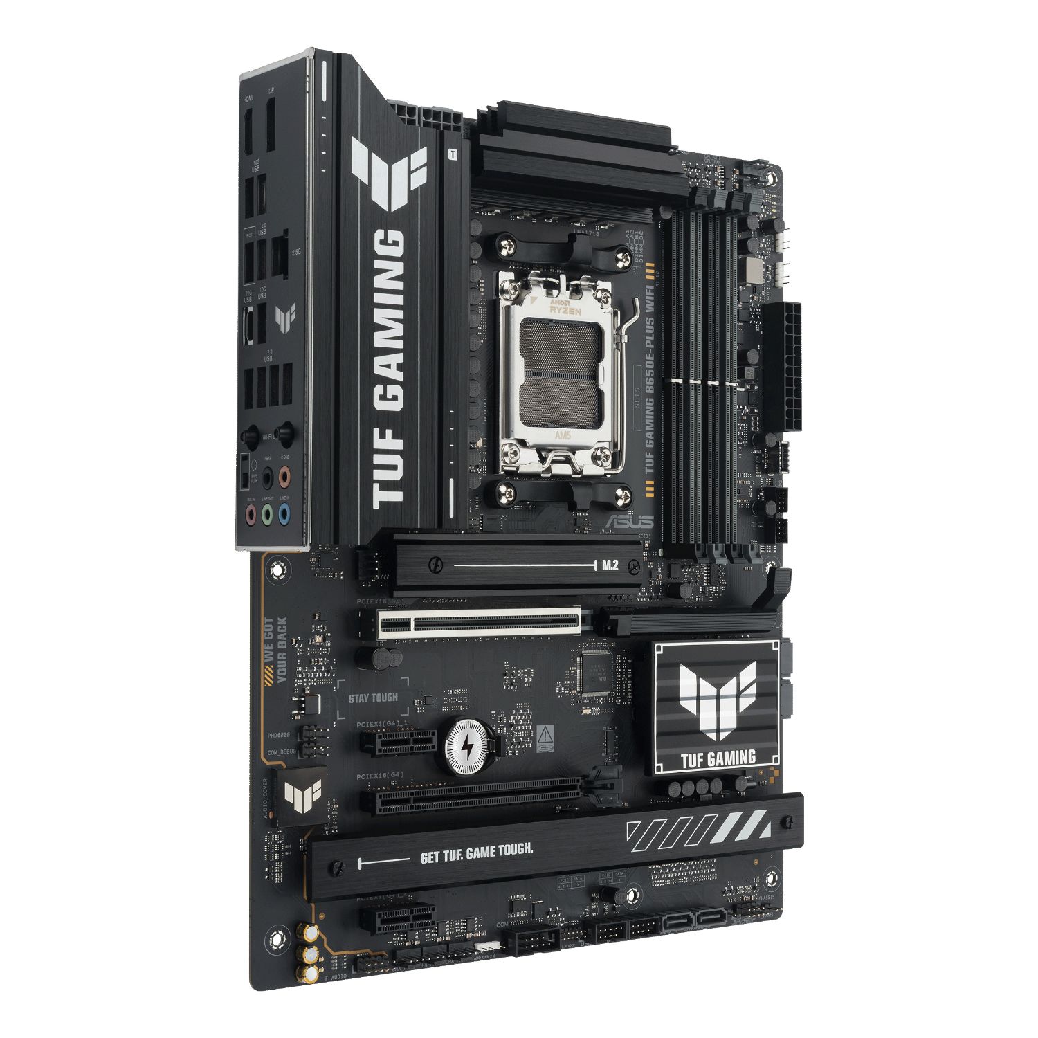 90MB1M20-M0EAY0 - Placa base ASUS TUF GAMING B650E-PLUS WIFI: (AM5) 4DDR5 SATA3 M.2 USB DP HDMI RJ45 7.1 ATX WiFi 6E Bluetooth 5.3 Ethernet 2.5 GbE (90MB1M20-M0EAY0)