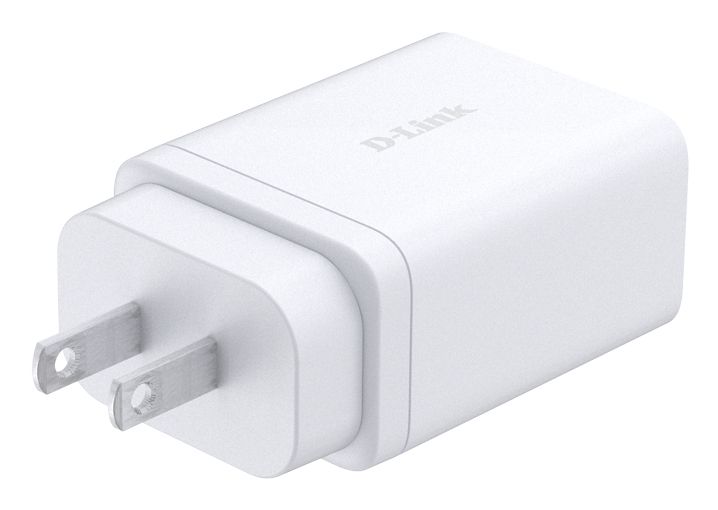 DCP-651 - Cargador de Pared D-LINK GaN 2Usb-C 1Usb-A 65W Blanco (DCP-651)
