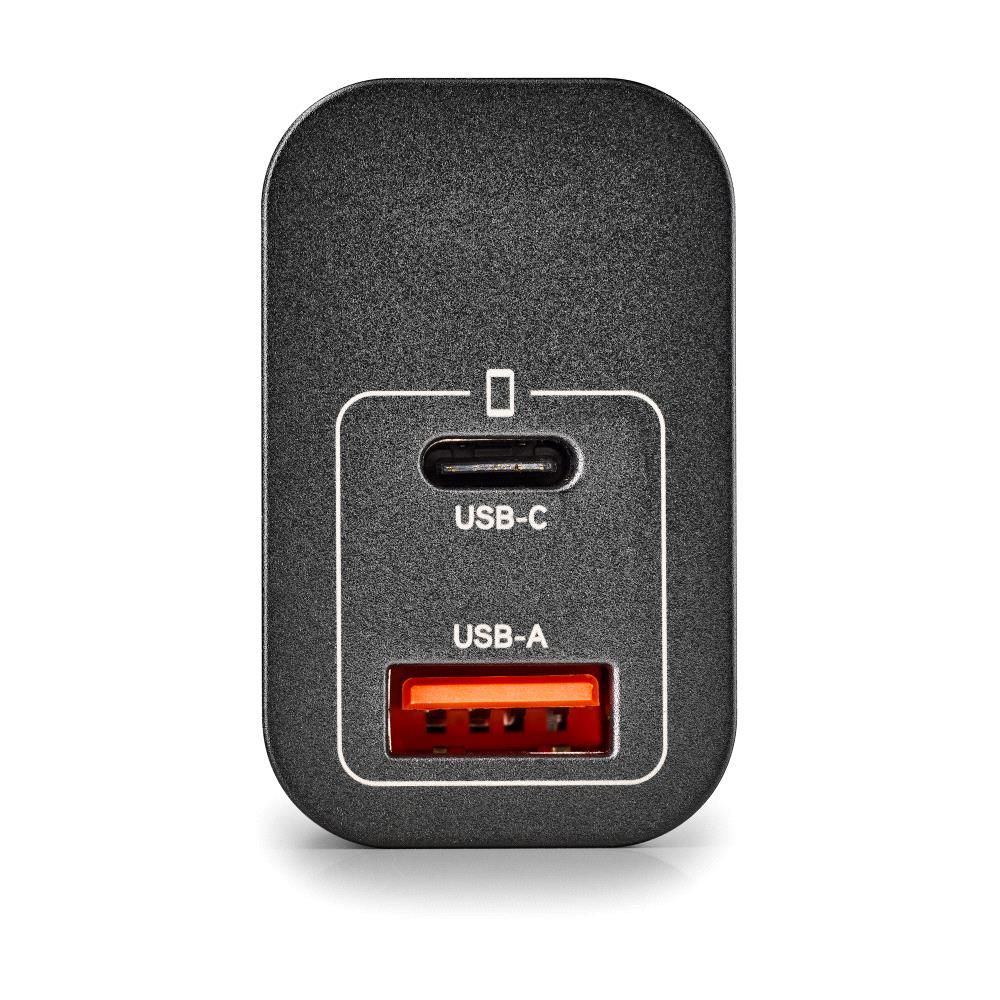 ERA30WBLACK - Cargador de Pared NGS Era 30W 1Usb-C 1Usb-A Negro (ERA30WBLACK)