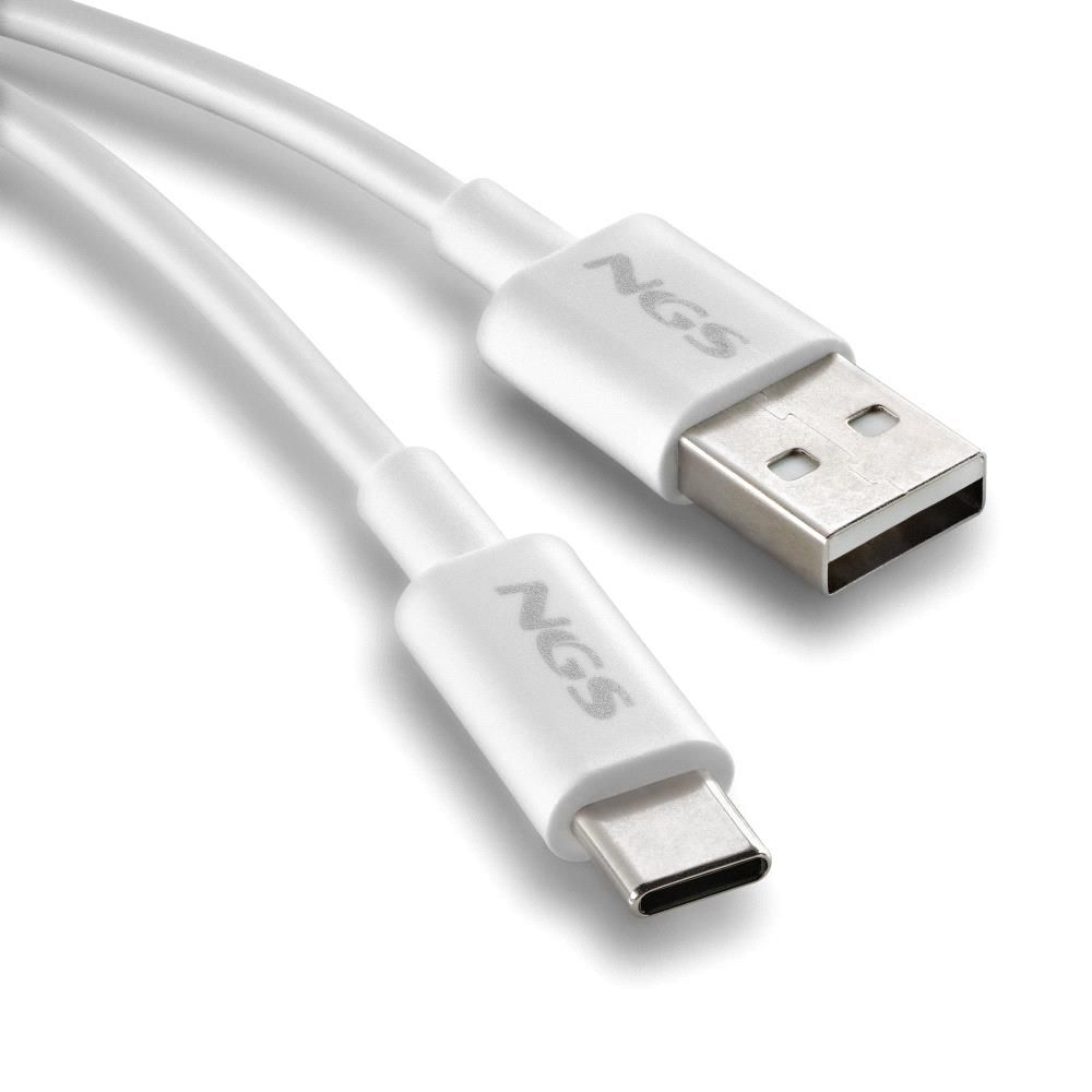 ZYRO-ACWHITE - Cable NGS Usb-C a Usb-C 1m Blanco (ZYRO-ACWHITE)