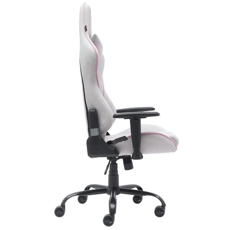 NS-CH-KITSUNEV2-P - Silla Gaming Newskill Kitsune V2, Tela Transpirable, juego de cojines lumbar y cervical, Rosa. (NS-CH-KITSUNEV2-P)