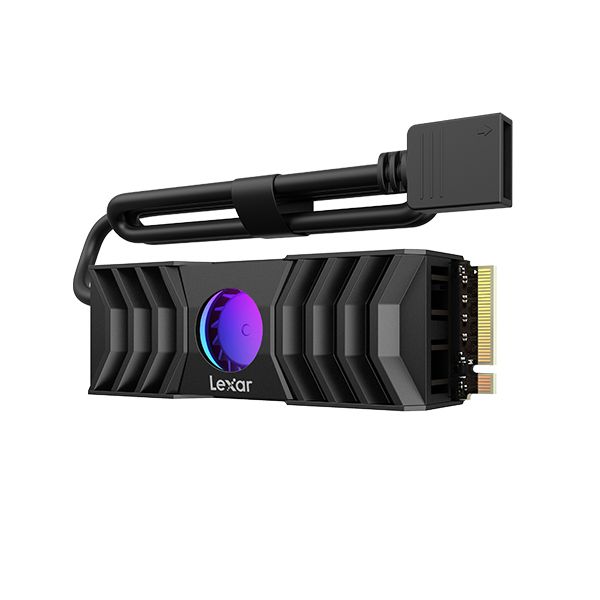 LNM1090002T-RNANG - Disco SSD Lexar 2Tb M.2 2280 NVMe RGB PCIe 5.0 SLC Lectura 12000 Mb/s Escritura 11000 Mb/s (LNM1090002T-RNANG)