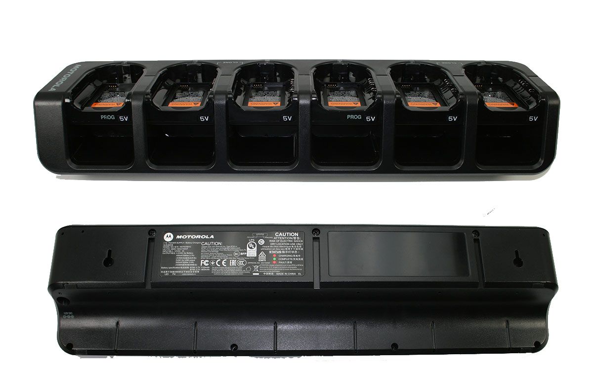 IXPN4029 - Cargador Motorola base multiple de carga hasta 6walkies CLP-446 y CLP-446E. (IXPN4029)