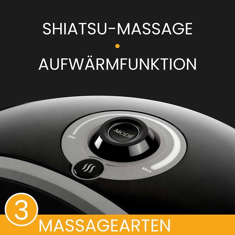 PURE COMPLETE PRO - Masajeador de pies Medeivon PURE COMPLETE PRO, 2 modos de funcionamiento, 3 tipos de masaje, Tecnolog�a de tacto suave, Funci�n de calor, amasamiento, Rodamiento.