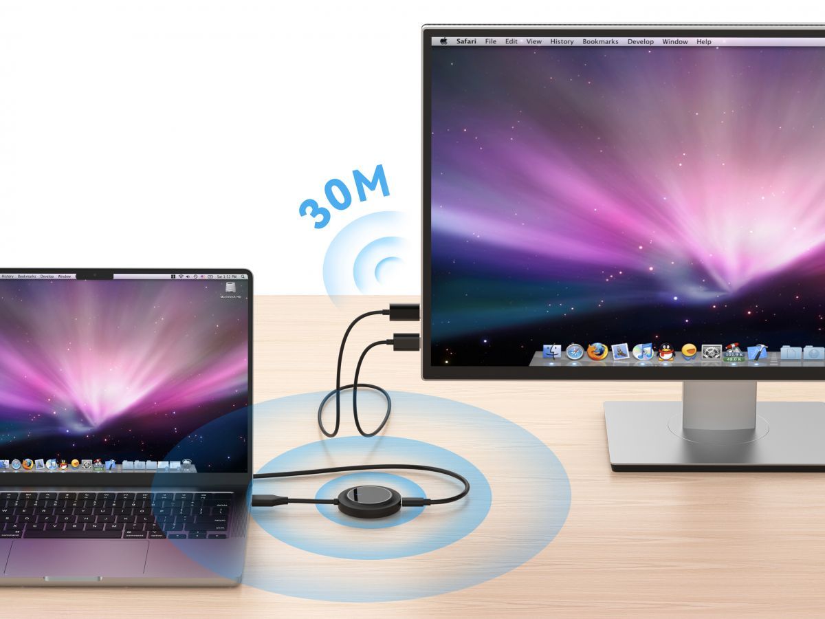 ATHERIC02B - Transmisor Inal�mbrico CONCEPTRONIC 1080p/60Hz HDMI 1.4 Negro (ATHERIC02B)