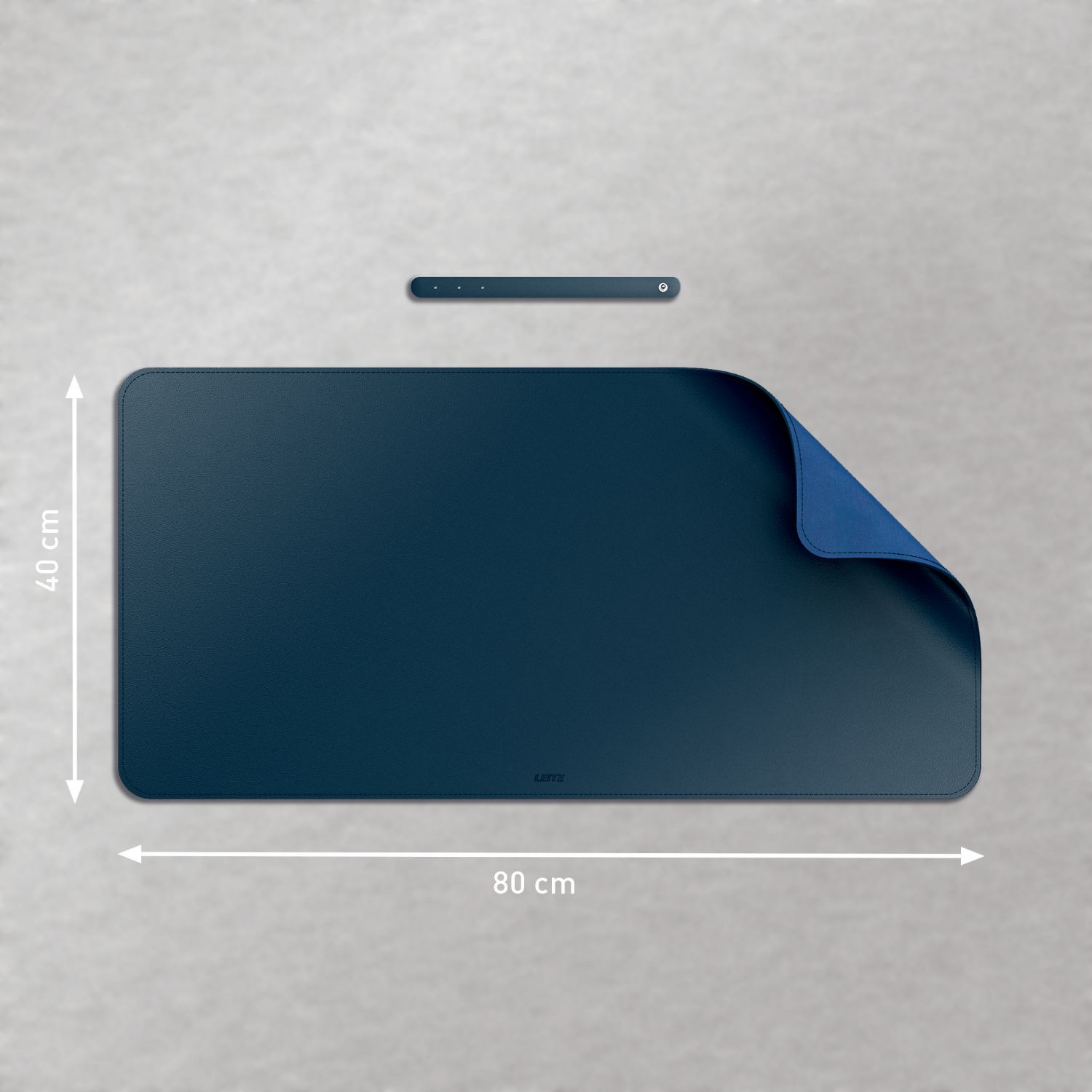 5382-00-68 - Alfombrilla de Escritorio Leitz 80x40cm Azul Noche (5382-00-68)