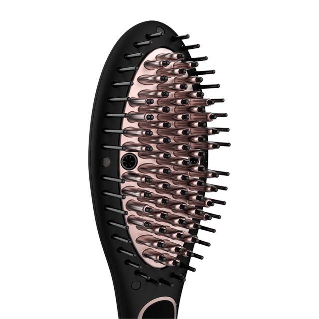 04215 - Cepillo alisador Cecotec Instantcare 900 Perfect brush con revestimiento de Queratina y aceite de Arg�n e i�n real.(04215)