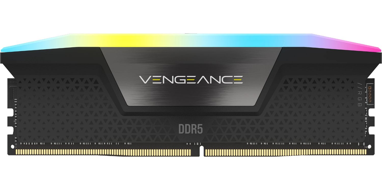 CMH32GX5M2B6000C38 - M�dulo Corsair Vengeance RGB DDR5 32Gb (2x16Gb) 6000MHz 288-pin DIMM CL38 1.35V (CMH32GX5M2B6000C38)