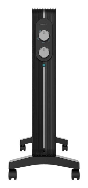 08266 - Placa radiante Cecotec Ready Warm 2000 Now, de mica con 2000 W, termostato ajustable y 2 niveles de potencia. (08266)