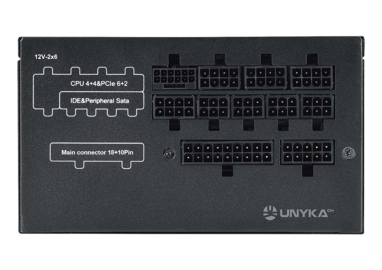 UK213750 - Fuente de Alimnetacion UNYKA ATILIUS 3.1 750W Gold 120mm ATX (UK213750)