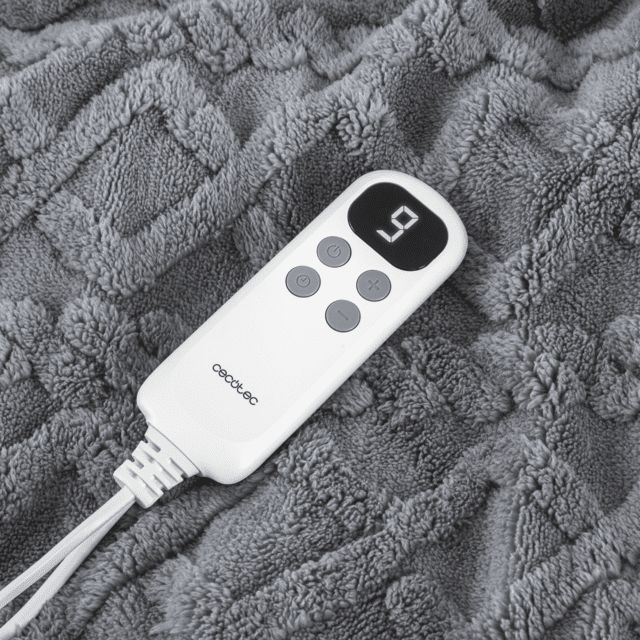 A01_EU01_115954 - Manta el�ctrica CECOTEC HeatConfort Luma 160x130cm, con Apagado Autom�tico y 10 Niveles de Temperatura Ajustables. Sherpa.(A01_EU01_115954)