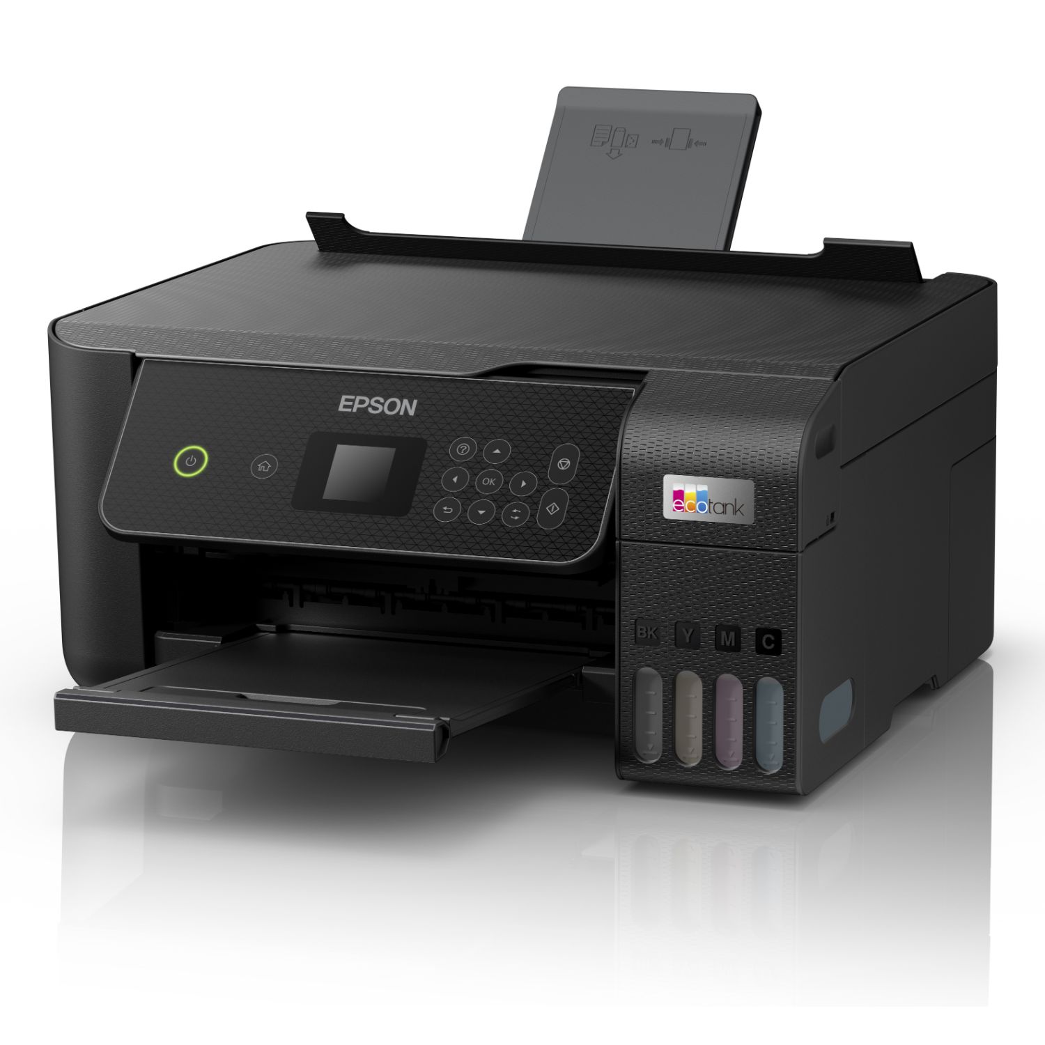 C11CJ66422 - Impresora Multifunci�n Epson Ecotank ET-2871 Pantalla LCD A4 Color 5760x1440dpi Bandeja de entrada 100 hojas WiFi Negra (C11CJ66422)