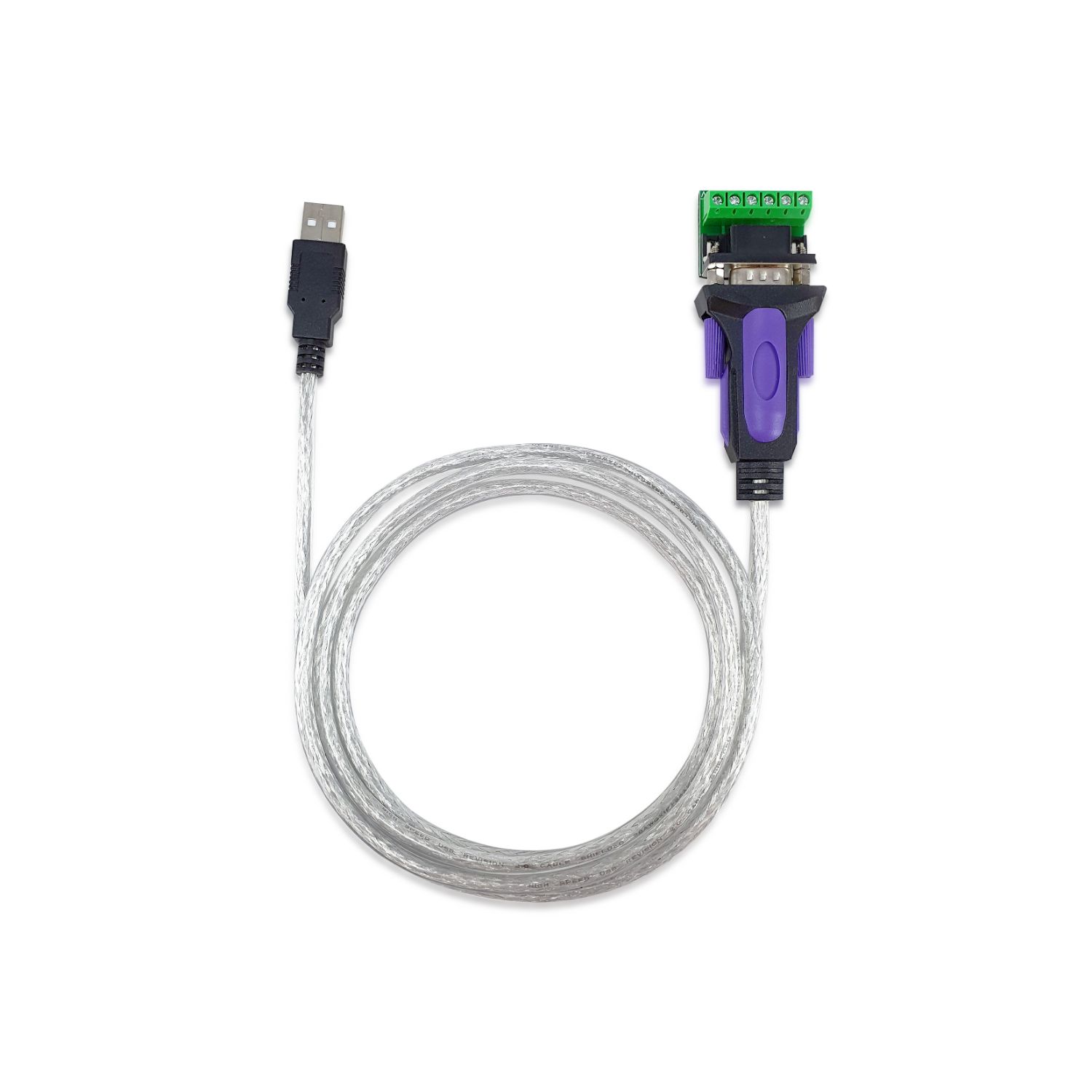 133387 - Adaptador EQUIP USB-A a DB9 Cable 1.5m Gris (133387)