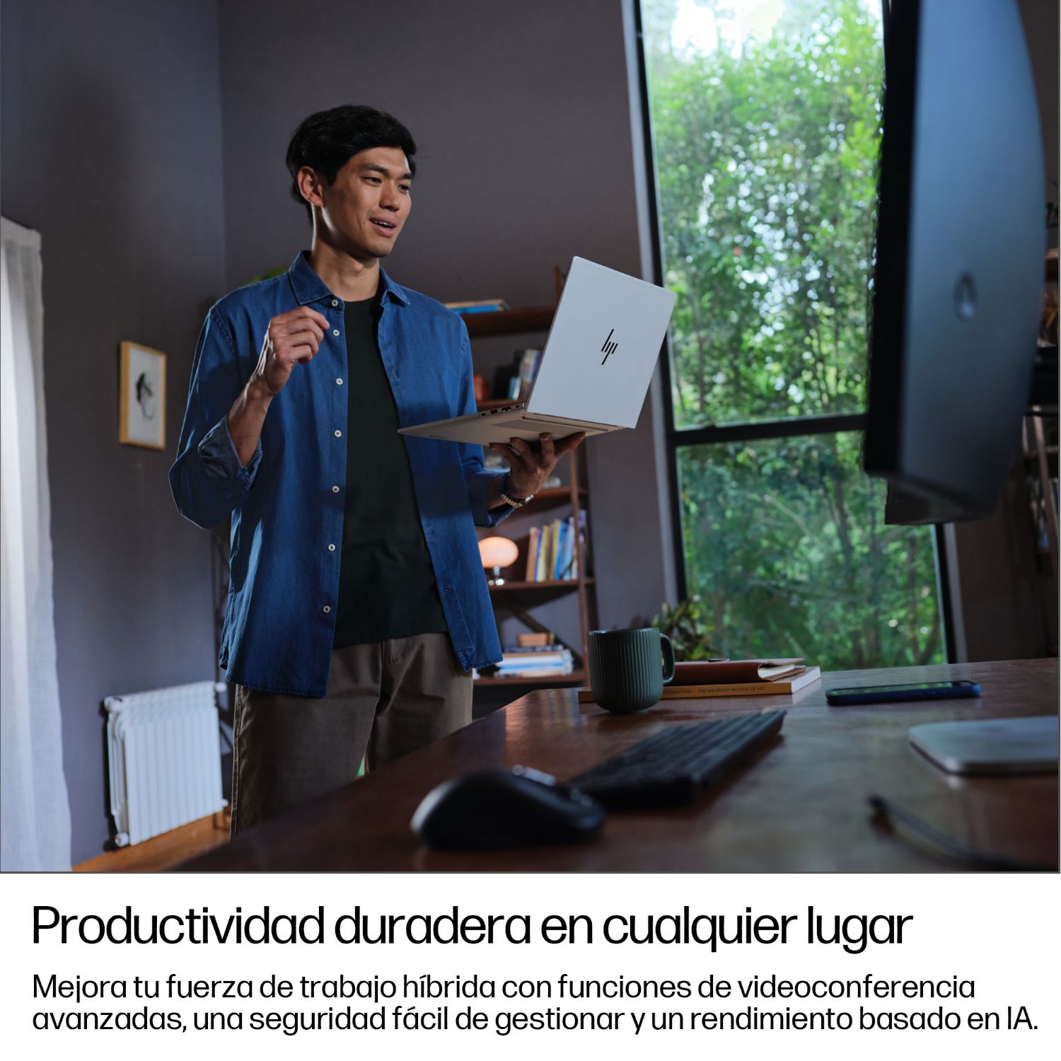 AD2Z0ET - Port�til HP EliteBook 8 G1 Intel Core Ultra 5-225H 16Gb 512Gb SSD C�mara Frontal 5mp/IR 14