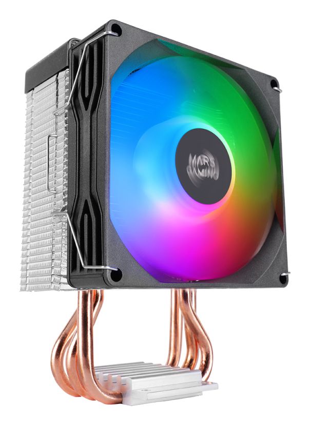 MCPUX3 - Ventilador CPU Mars Gaming FRGB Multisocket 9cm Negro (MCPUX3)