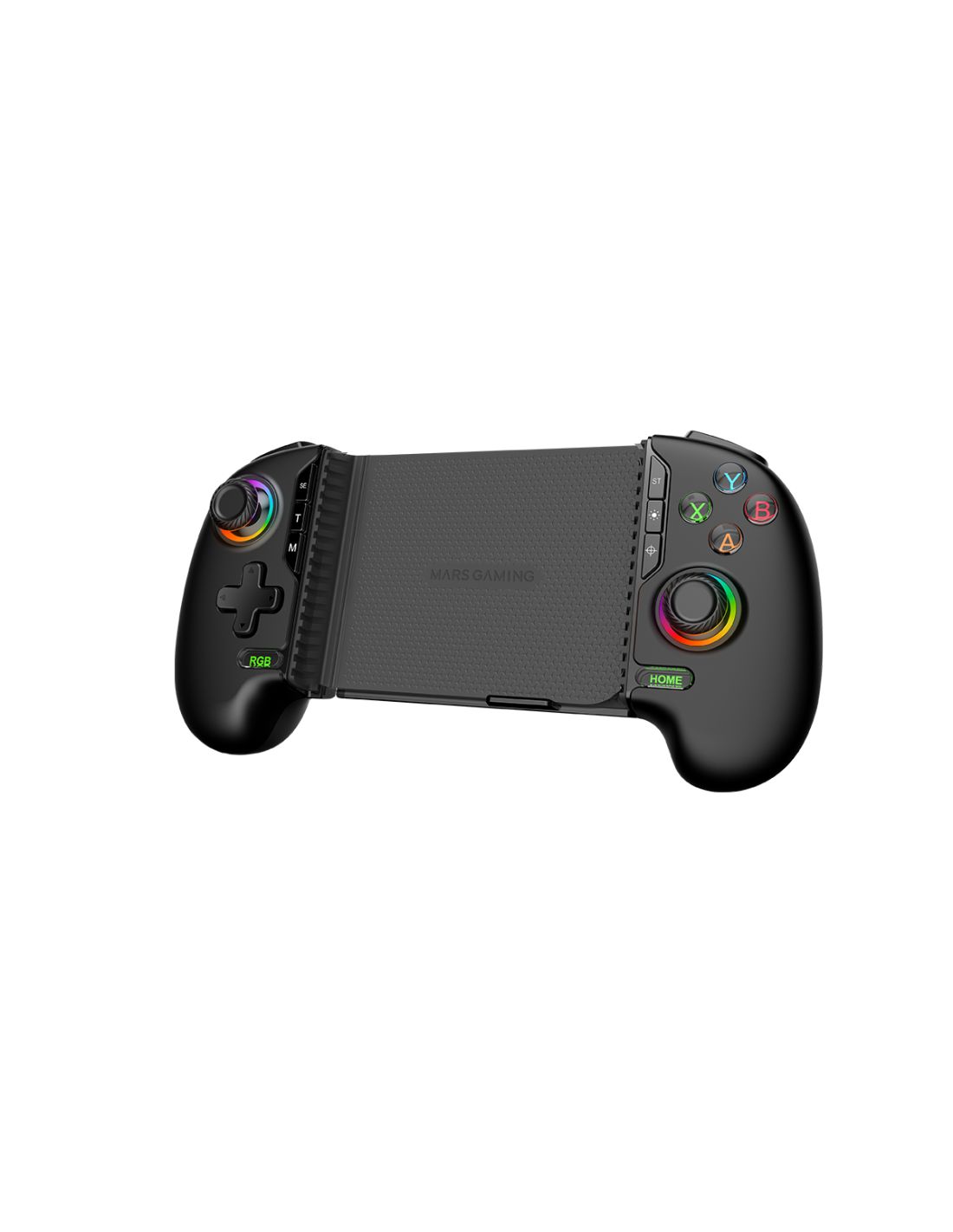 MGPXPRO - GamePad Mars Gaming LCD Bluetooth 5.0 PS4/Switch/Switch 2/PC/Android/iOS Negro (MGPXPRO)