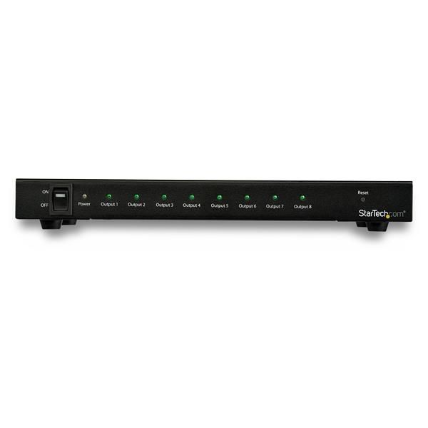 ST128HD20 - Splitter STARTECH 8xHDMI 2.0 4K UHD 60Hz Negro (ST128HD20)