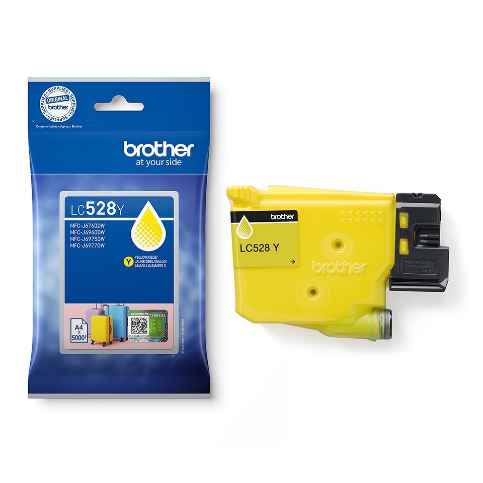 LC528Y - Tinta Brother Amarillo 5000 p�ginas (LC528Y)