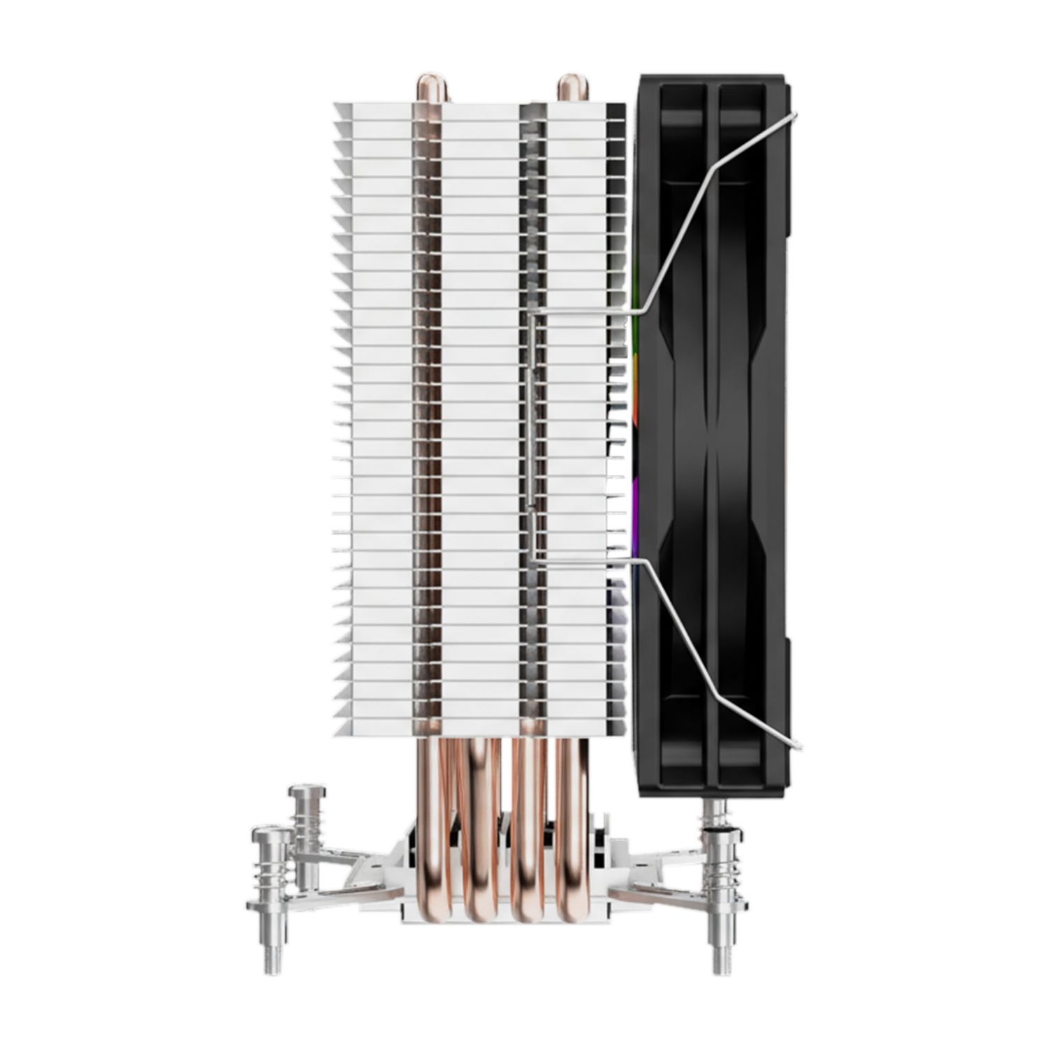 UK324012A - Ventilador Disipador CPU Unyka UNYCOOL H41 ARGB 122x75x153mm. (UK324012A)