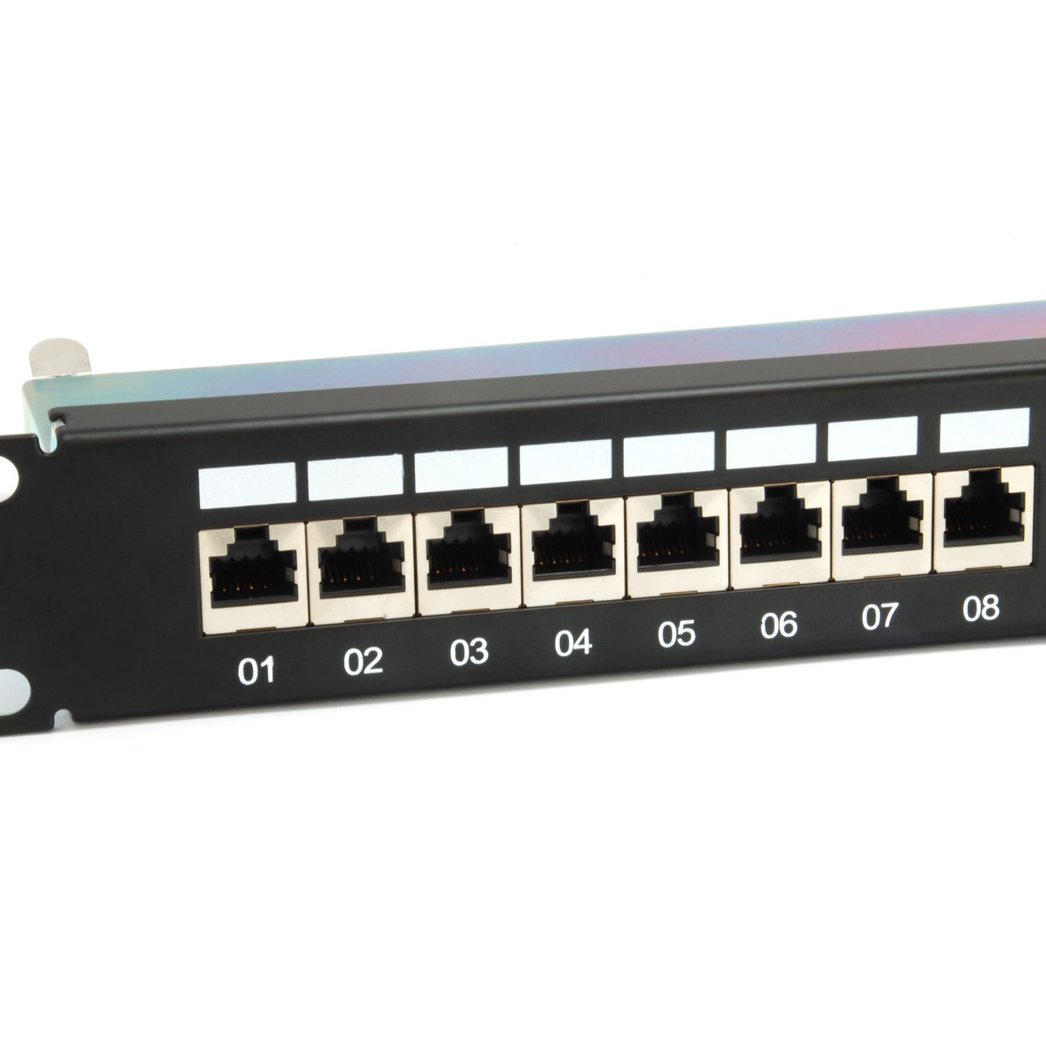 326625 - Panel de Conexiones Blindado EQUIP 24xRJ45 Cat.6A Negro (326625)