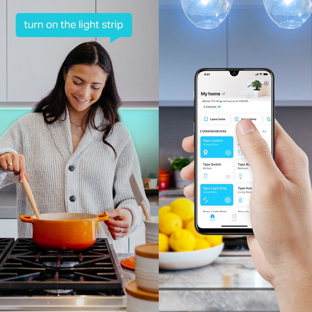 TL61-5 - Tira de Luz Inteligente TP-Link LED WiFi 4 Multicolor (TL61-5)