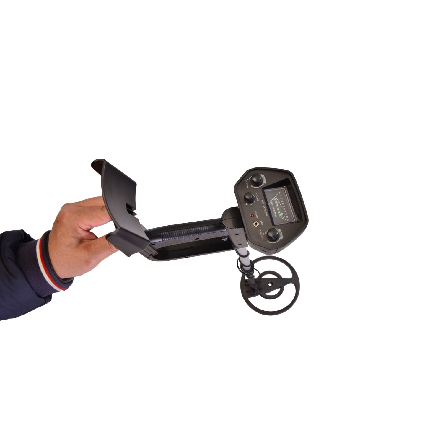 MET-117 - Detector de metales Denver oro/plata, funci�n de discriminaci�n simple, capaz de detectar objetos enterrados a m�s de 16 cm de profundidad, admite aguas poco profundas. (MET-117)