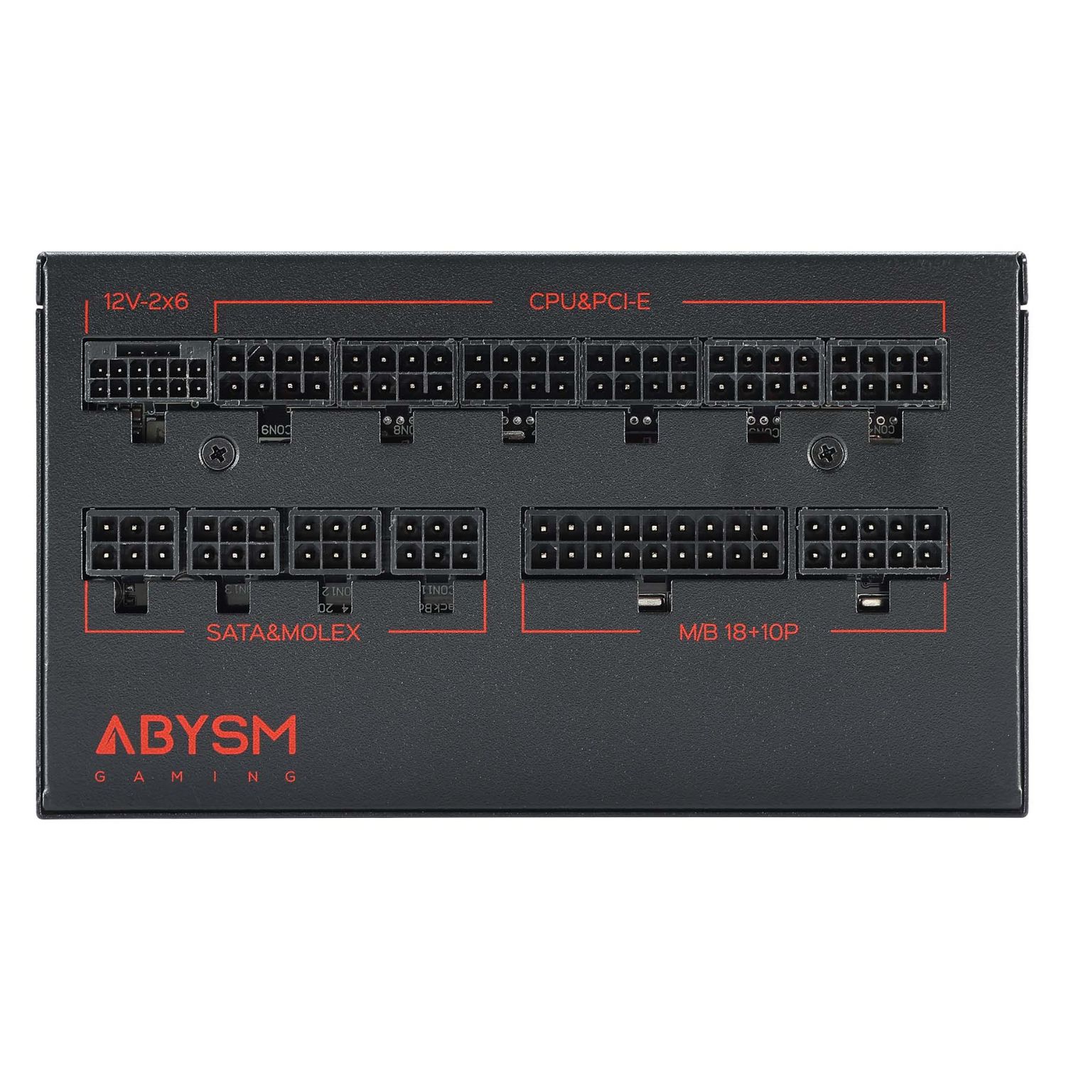 AB231301 - Fuente Abysm Morpheo GX5 ATX 1300W 12cm Full Modular 20+4 pin ATX 4xMolex 12xSATA Cybenetics Platinum Negra (AB231301)