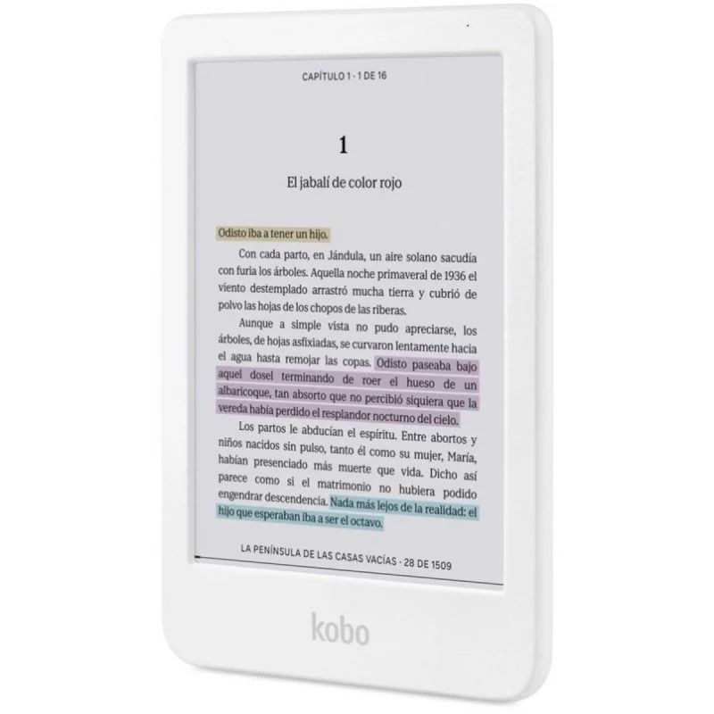 N367-KU-WH-K-CK - eBook Kobo Clara Colour 6