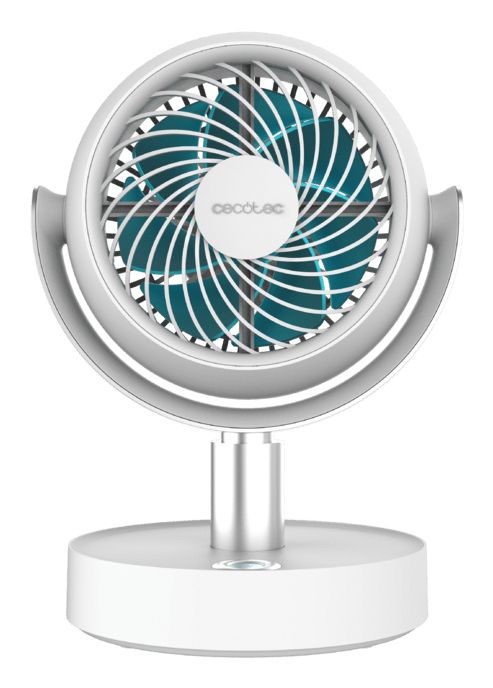 08353 - Ventilador Sobremesa Cecotec EnergySilence 800 Cyclone Desk Portable, circulador de aire de sobremesa con bater�a de 4000 mAh, motor DC, oscilaci�n e inclinaci�n ajustables. (08353)