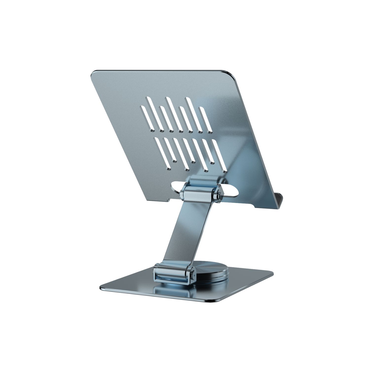 THANA09G - Soporte CONCEPTRONIC para Tablet Giratorio/Plegable Rotacion 360� Altura Ajustable M�x. 1.5Kg Plata (THANA09G)