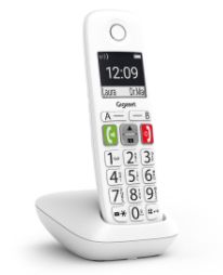 GIGA-TEL E290 DUO WH - Tel�fono Inal�mbrico Gigaset E290 DECT/Anal�gico Pantalla 2? Identificador Llamadas Pack DUO Escritorio/Pared Blanco (L36852-H2901-D202)