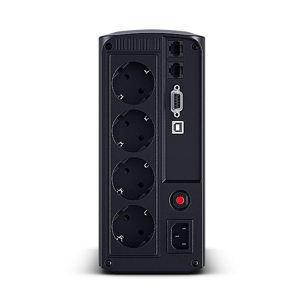 VP700ELCD - S.A.I. L�nea Interactiva Cyberpower 700VA 390W Pantalla LCD 4xSchuko 1xUSB-B 2.0 1xRJ45 1xRS-232 Negra (VP700ELCD)