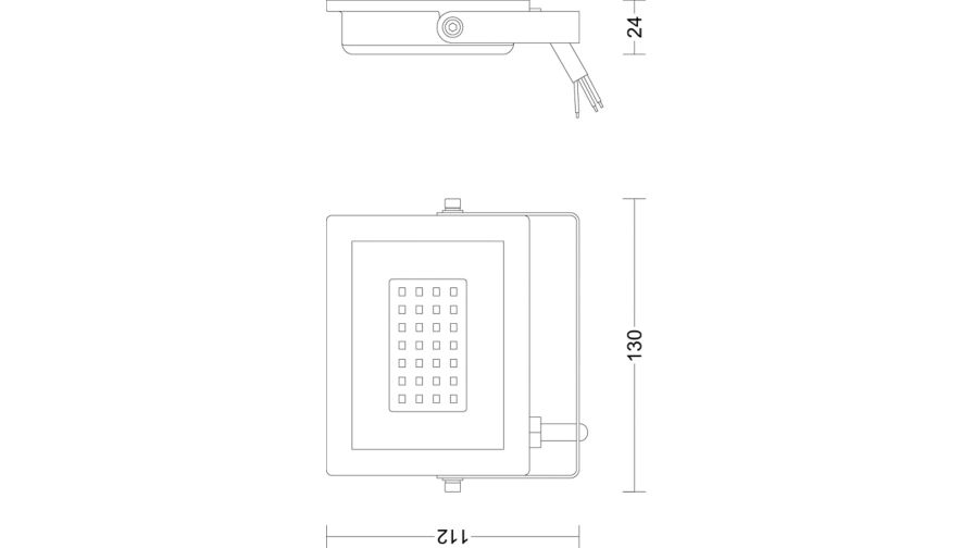 929004641701 - Foco Philips Exterior Lois 20W 5000K IP65 (929004641701)