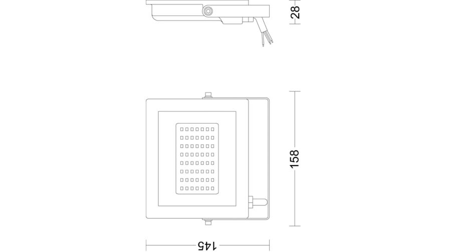 929004641801 - Foco Exterior Philips Lois 30W 5000K IP65 (929004641801)