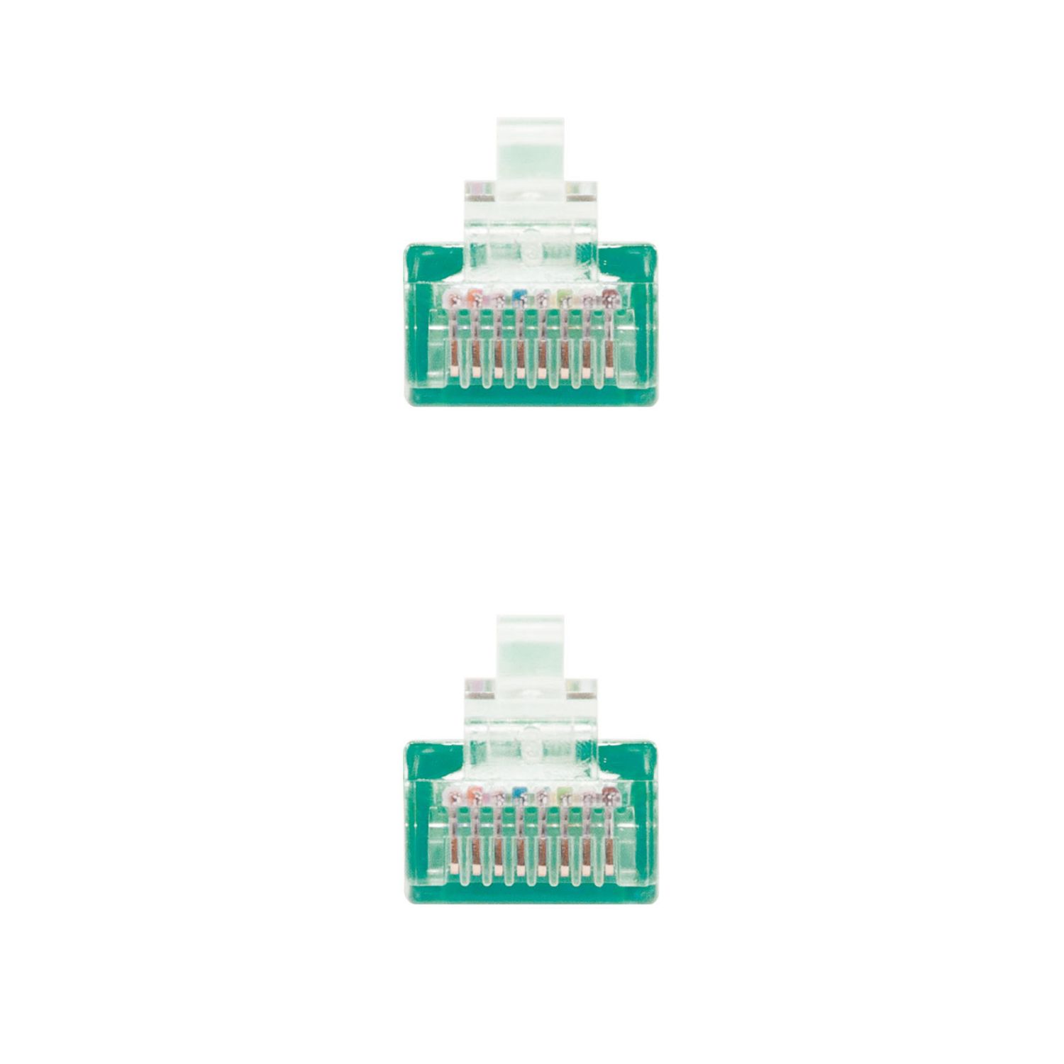 10.20.0402-GR - Nanocable RJ45 Cat.6 UTP AWG24 2m Verde (10.20.0402-GR)