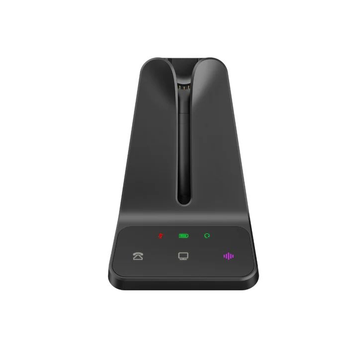WH63 E2 TEAMS - Auricular Yealink DECT para PC y tel�fonos IP con largo alcance inal�mbrico, micr�fonos duales con cancelaci�n de ruido y 4 opciones de uso diferentes. (WH63 E2 TEAMS)
