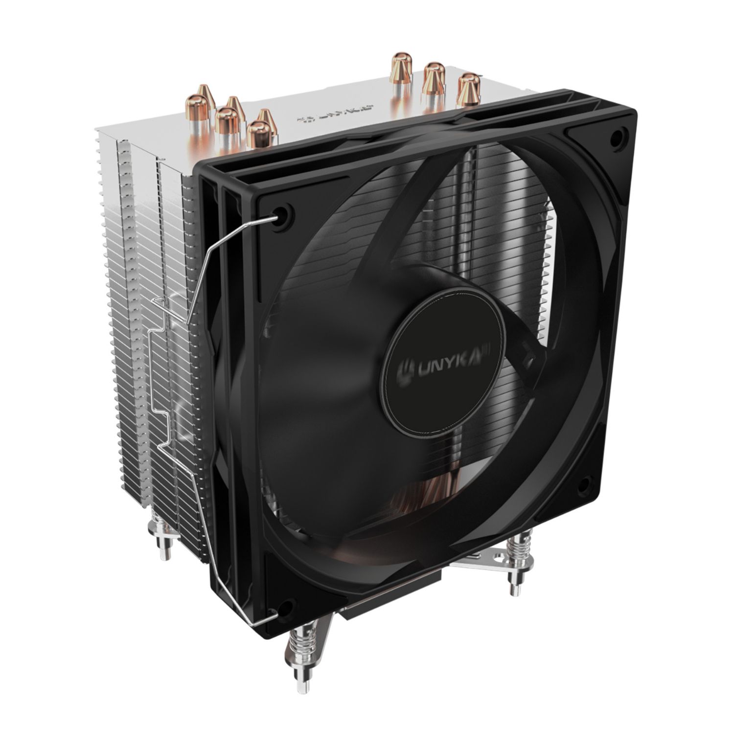 UK326002 - Refrigeraci�n CPU UNYKA UNYCOOL H61 Multisocket Ventilador PWM 120mm Negro/Gris (UK326002)