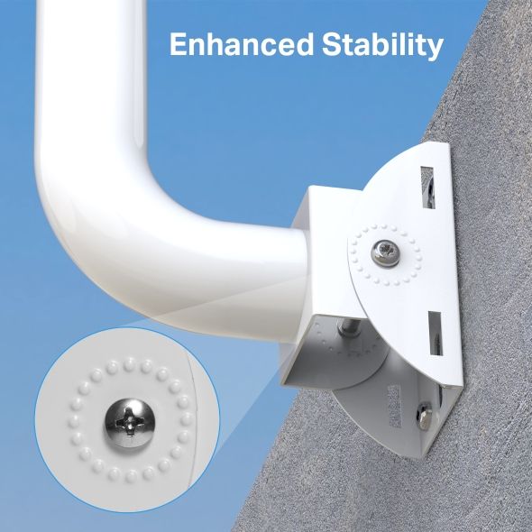 TL-APM200 - Kit Montaje Tp-Link Vigi en Pared o Poste para punto de Acceso. Ajustable hasta 150�, Resistencia al Agua para uso en Exterior. (TL-APM200)
