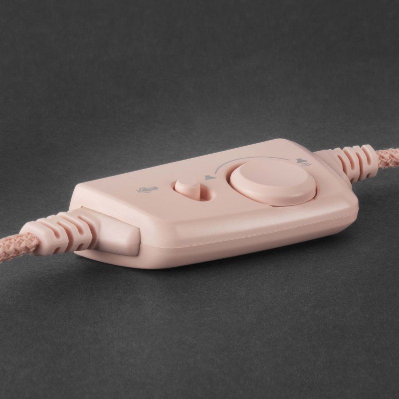OUT0184 - Auriculares+Micrfono Mars Gaming 3.5mm USB-A Rosa (MH320P)(OUT0184). Buen estado. Desprecintados. Completos. (OUTLET)