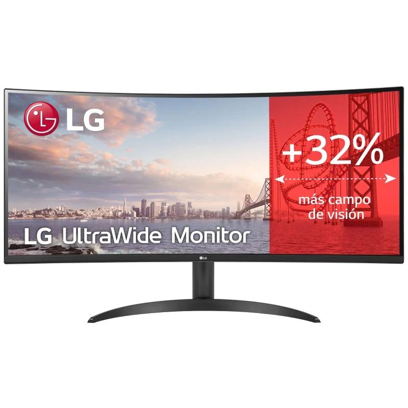 34WR50QK-B - Monitor LG 34? Ultrawide Panel VA UWQHD Curvo (34WR50QK-B)