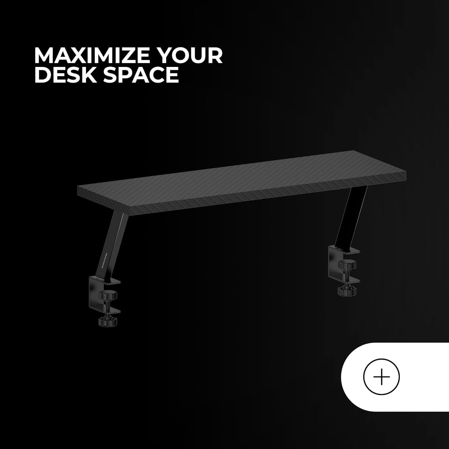 MGDS - Soporte Elevador Mars Gaming para Monitor Negro (MGDS)