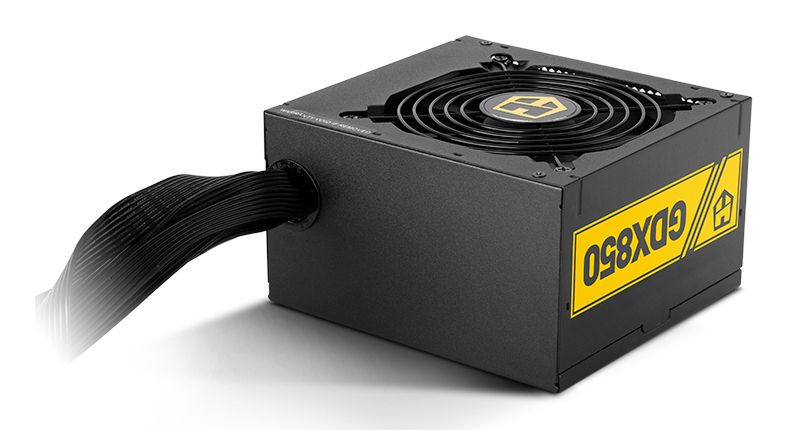 NXHUMMER850XGD - Fuente NOX Hummer GDX850 ATX 3.1 850W 90% 20+4 pin ATX 3xMolex 4xSATA 3xPCIe 5.1 EPS 80 Plus Gold Negra (NXHUMMER850XGD)